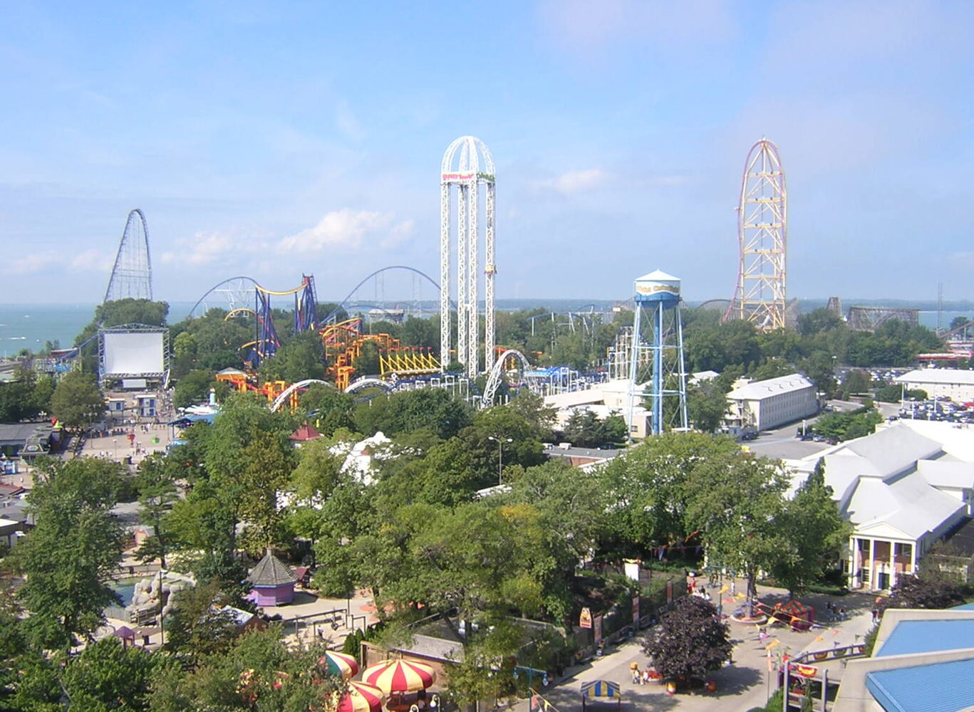 Cedar Point amusement park - Ohio's roller coaster mecca